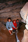 Lolo and the boys in Mammoth Cave Lolo and the boys in Mammoth Cave