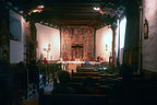 Interior of Sanctuario de Chimayo Interior of Sanctuario de Chimayo