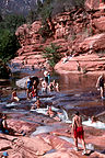 Herb and the boys enjoying Slide Rock Herb and the boys enjoying Slide Rock