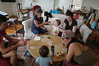 Cards on a rainy day